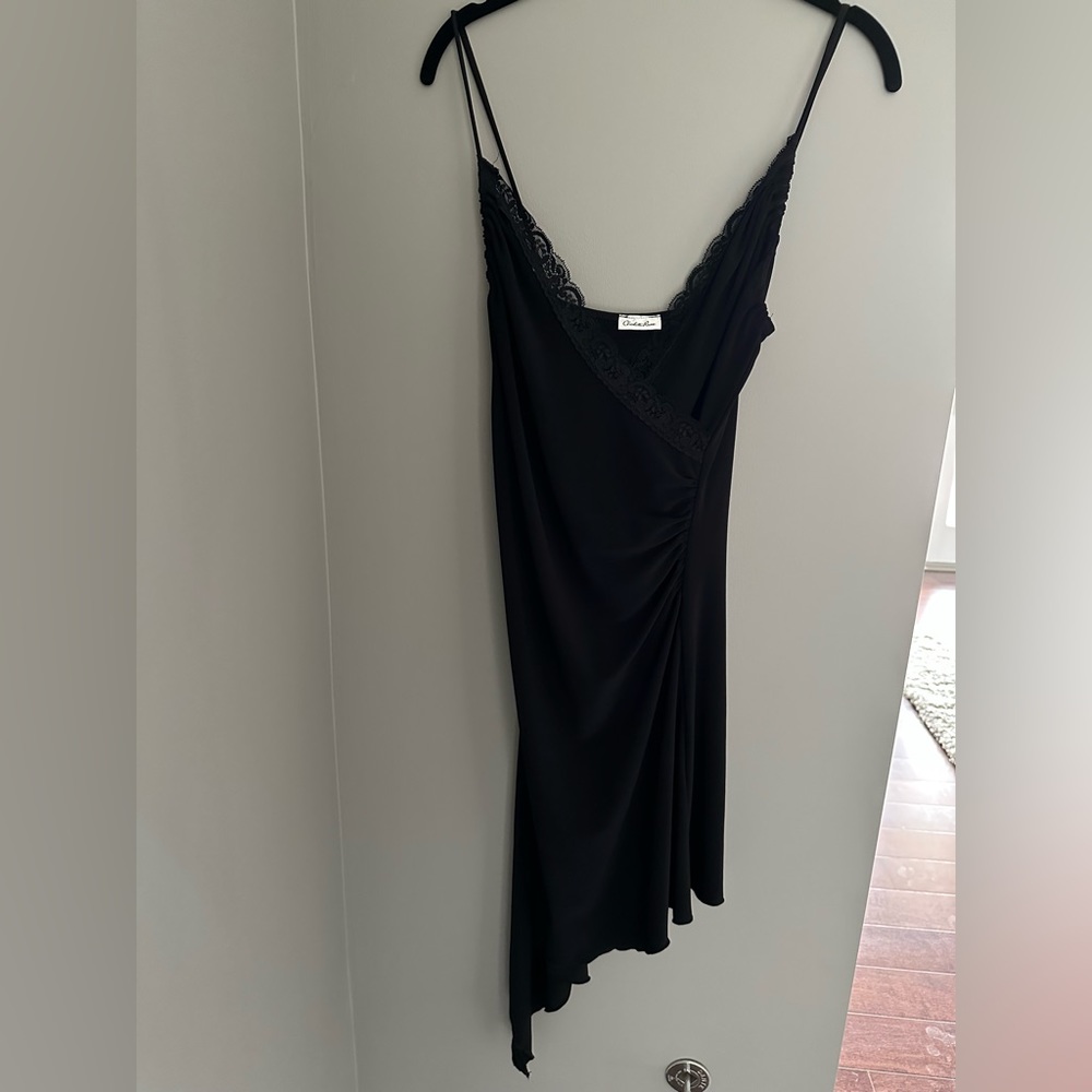 Charolette Russe strappy midi fitted summer dress